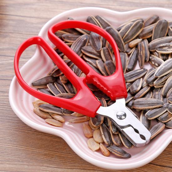 Ножницы-щипцы для взлома скорлупы орехов с эргономичной ручкой, многоразовый широко используемый инструмент «Щелкунчик» из нержавеющей стали