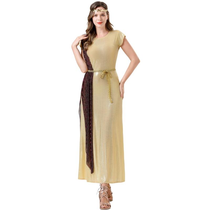 Cosplay Halloween costume cosplay mythical story Greek Muse cosplay queen child princess dress