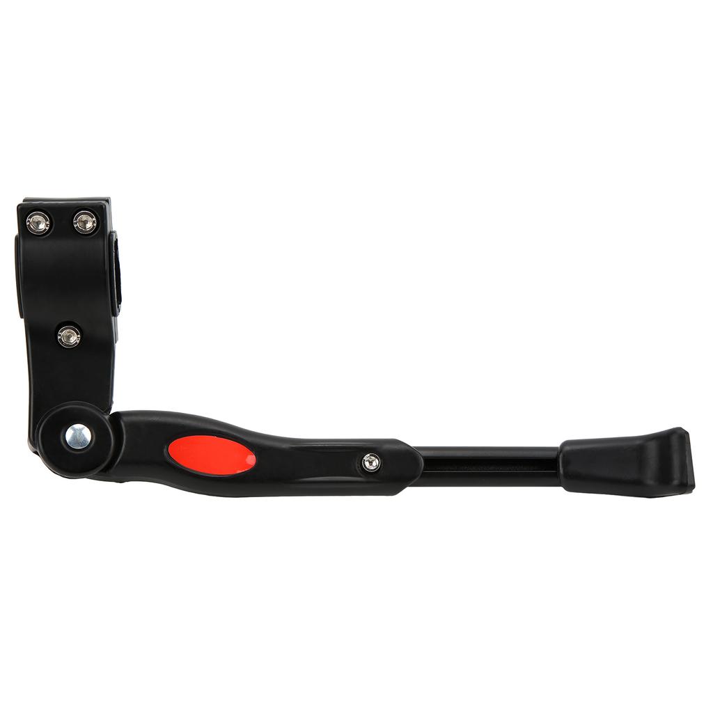 Велосипедная подножка Алюминиевый сплав Регулируемая Износостойкий пластиковый коврик внутри Повышенная устойчивость Велосипедная подножкаЧерный