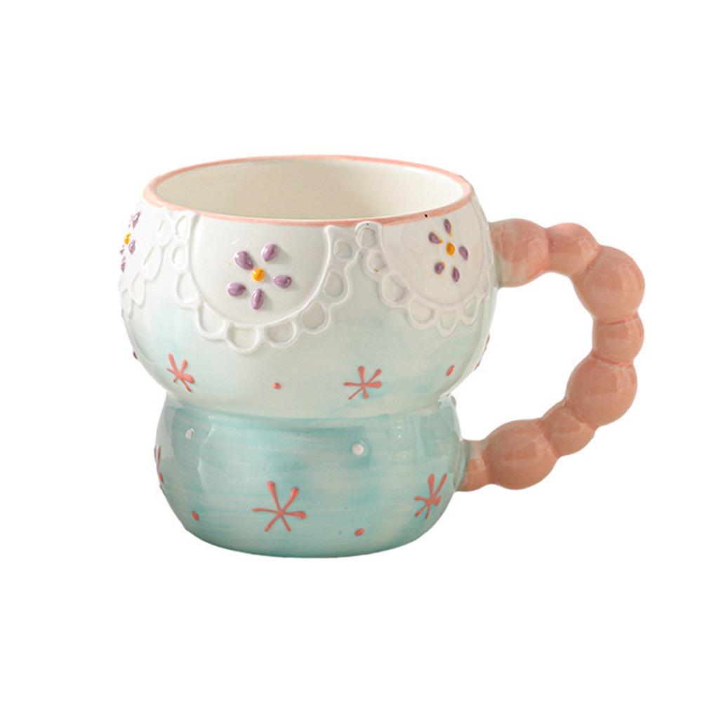 Милая керамическая чашка для завтрака, форма тыквы, кофейная кружка, оригинальная чашка для воды, праздничный подарок