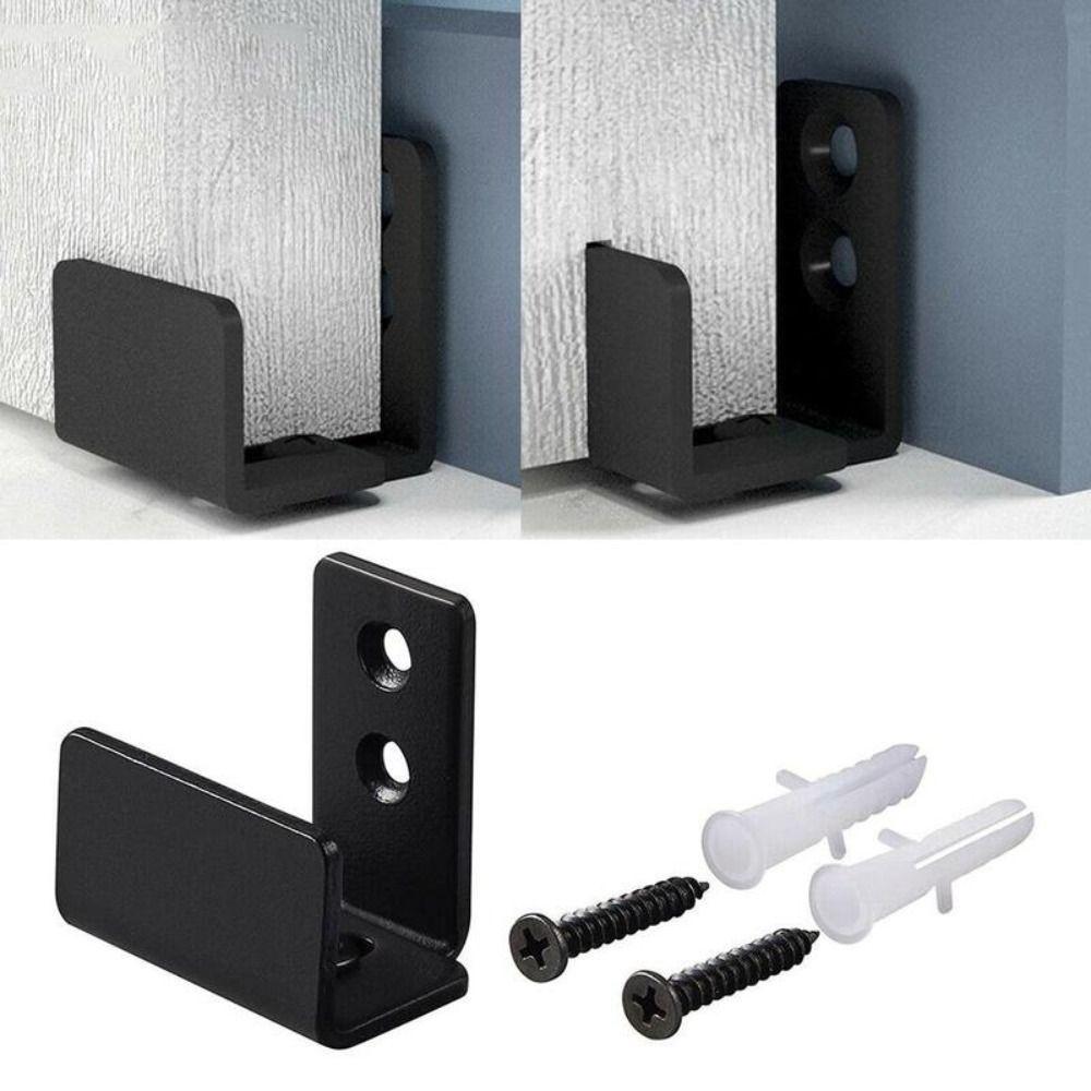 Stop Wall Mounted Hardware Accessory Sliding Floor Guide Rail Stopper Slide Rail Sliding Door Guide