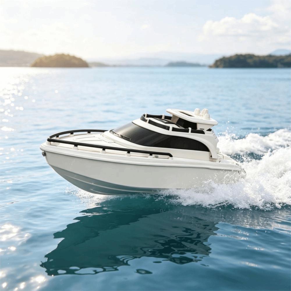 Electric Remote Control Boat High Speed RC Boat Toy Racing Speedboat Summer Water Pool