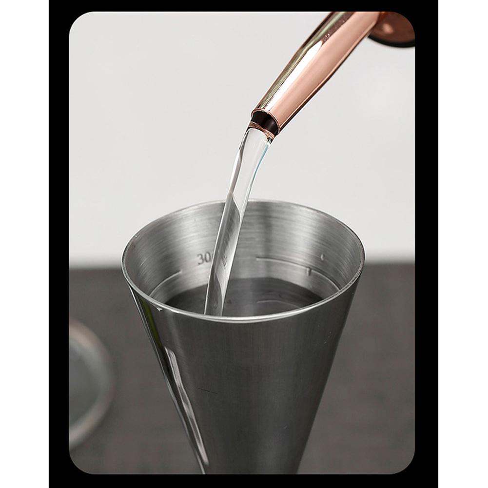 Мерная чашка из нержавеющей стали с двойной головкой, бар, вечерние винный шейкер для коктейлей, джиггер