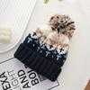 Warm Women Beanie Hats Windproof Cashmere Bonnets Fashion Winter Knitted Hats  Female
