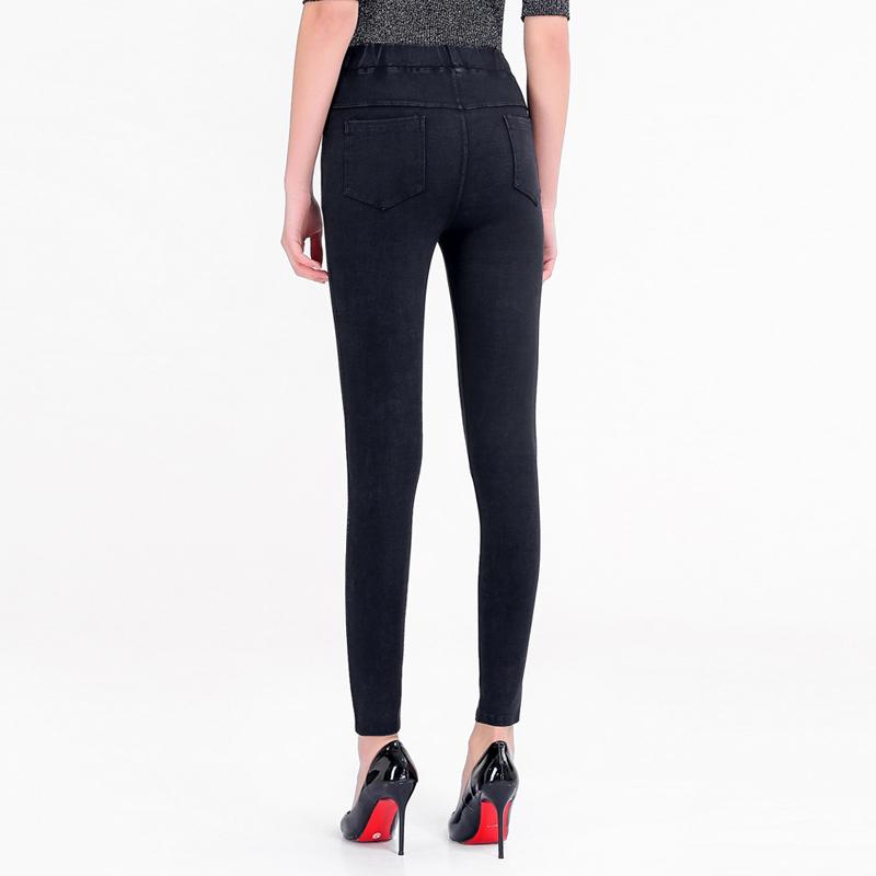 Женские джинсовые легинсы