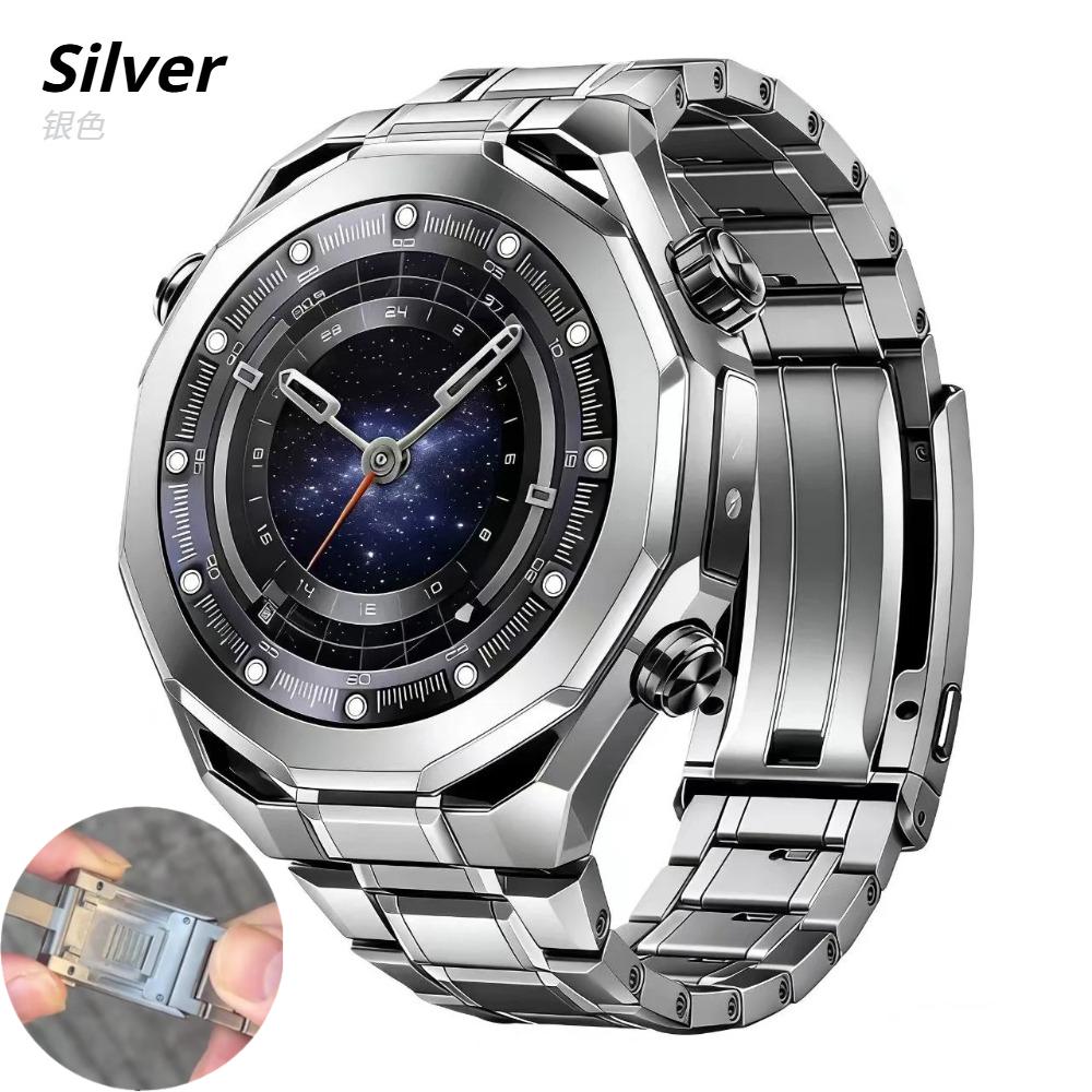 22-миллиметровый титановый ремешок для Huawei Watch 6 46 мм 5 4 Pro Ultimate 1/2 с быстросъемным креплением для Huawei Watch GT2 GT3 GT4 GT5 GT6 Pro 46 мм Металлический браслет