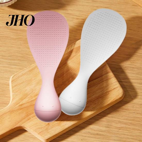Rice Serving Tool Standing Spatula, Non Stick Paddle for Cooker, High Temperature Resistant Spoon Wobble Free Food Grade Heat Utensil