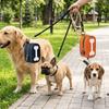 Multi Color Options Pet Waste Bag Holder Compact Size Pet Garbage Bag Carrier  Leash Attachment