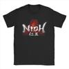 Игровая футболка The Nioh Collection Летняя 100% Хлопок Футболки Для Мужчин Популярные Повседневные Футболки С Коротким Рукавом Винтажные Топы