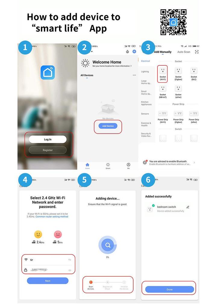 Умная WiFi розетка американского стандарта с голосовым управлением Alexa и таймером в мобильном приложении