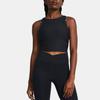 Under Armour Meridian однотонный топ без рукавов с круглым вырезом для женщин, черный 1384008-001