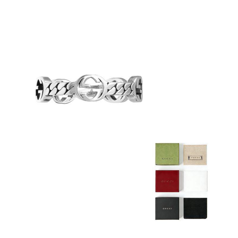 Gucci Кольцо с переплетающимися буквами G 661523-J8400-0728