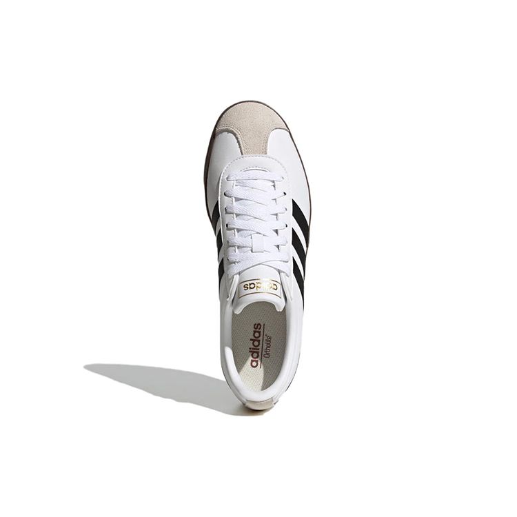 Adidas VL Court 2.0 White Black Gum Unisex Sneakers Footwear-White Core-Black ID6015