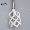 Durable Shower Head Head, 3D Printed Hollow Woven Rainfall Sprayer, Clog-Free Transparent Easy Clean Installation Bathroom Accessory