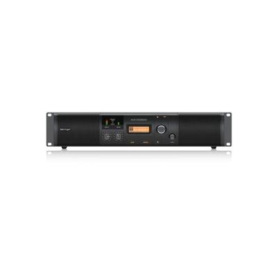 Усилитель мощности Behringer до 2 x 500 Вт, класс D, конструкция SmartSense, коррекция импеданса динамиков с кроссовером NX1000D