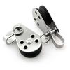 Stainless Steel Pulley Fixed Traction Pulley Kayak Boat Accessories Bearing Lifting Wheel Tools