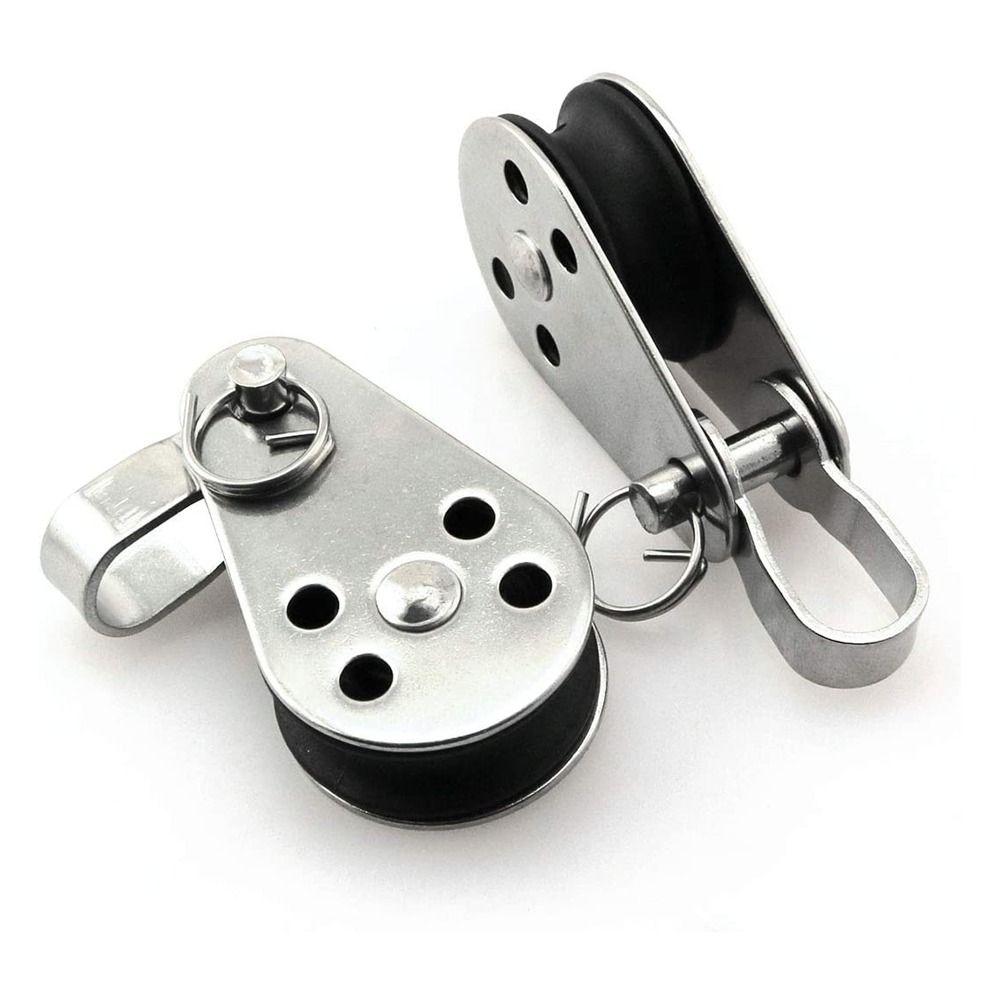 Подъемные колеса Инструменты Аксессуары для каяков Лодка Фиксированный тяговый шкив 25 мм Шкив из нержавеющей стали