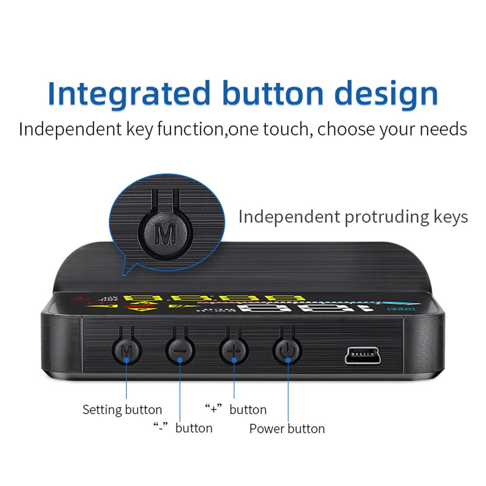 Digital Windshield Projector M17 OBD GPS Head Up Display for All Cars Car HUD Speedometer Auto Electronics Accessories