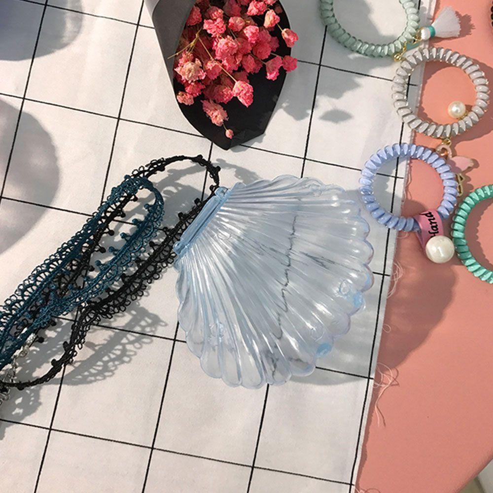 For Women Earrings Seashell Shape Necklace Packaging Jewelry Box Storage Boxes Gift
