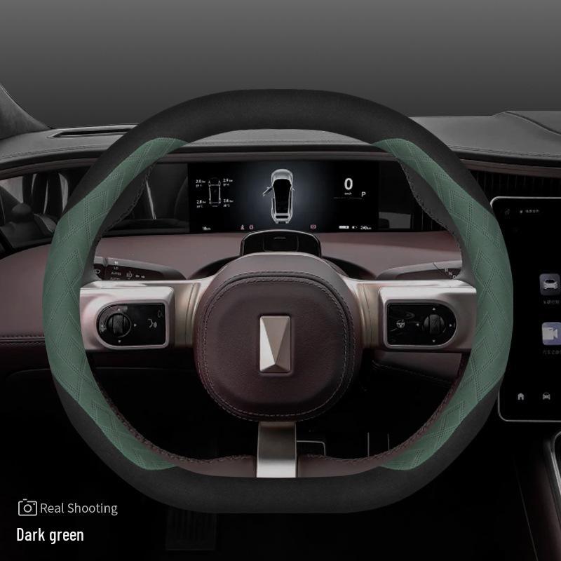 Ultra-Thin Winter Steering Wheel Cover for 2023 Avatr 11 - Interior Modification