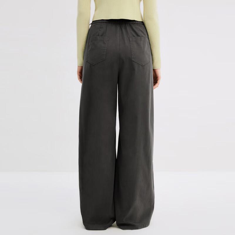 Ledin Women's American Retro Wide-Leg Cargo Pants