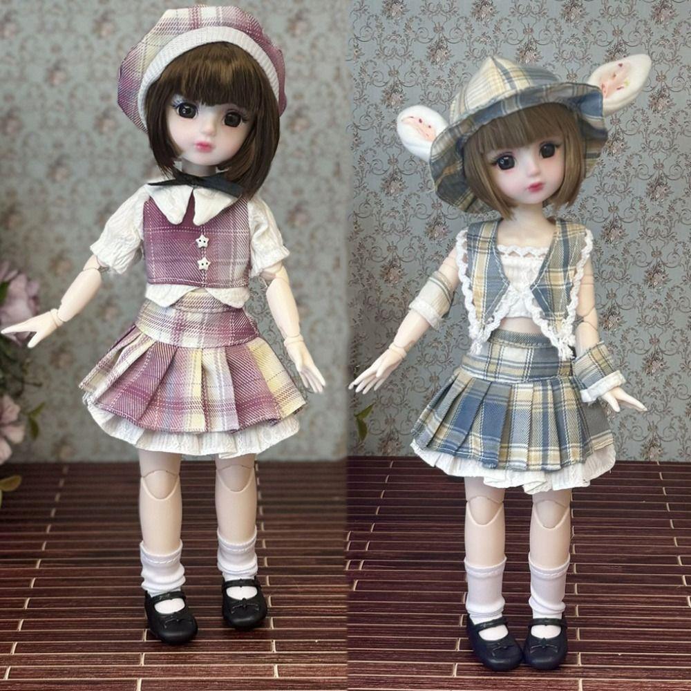 Кукла с одеждой и подвижными суставами, кукла для переодевания 1/6 BJD, кукла для одевания 30 см BJD, подарки для девочек