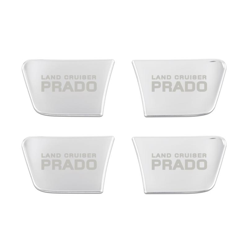 car sticker for Toyota 4 pcs stainless XC46 steel sticker car interior door handle ornament prado land cruiser Accessories