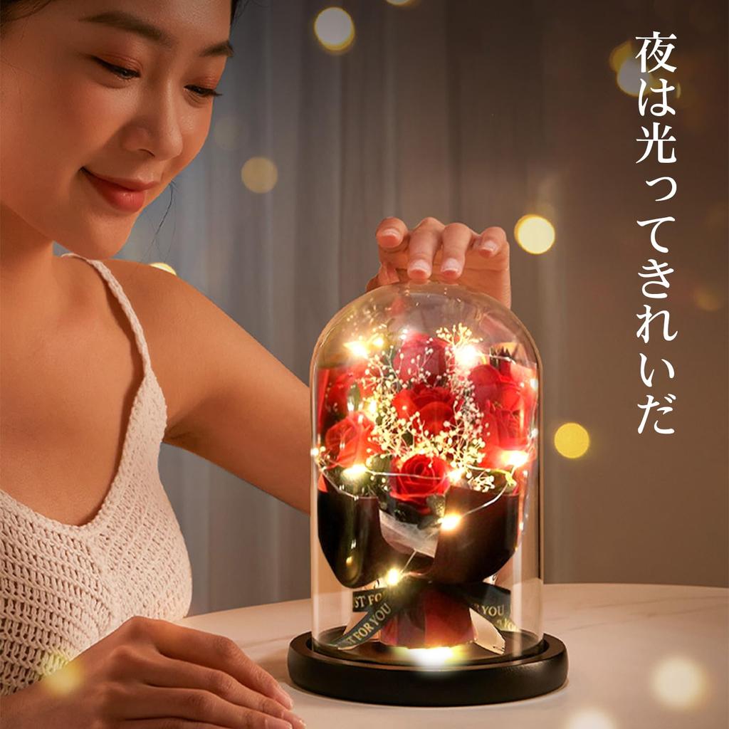 Мыло Цветок Искусственное Мыло Мыло Магазин Уважения к Пожилым Выздоравливай Спасибо Подарочная Коробка Красный LangRay, Никогда не увядающие Цветы, Цветы, Букеты, Розы,