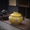 Чайник керамический герметичный горшок влагостойкий горшок для хранения чая контейнер для хранения чайных пакетиков горшок для украшения чайного стола в гостиной