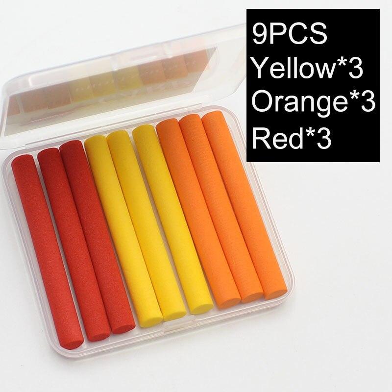 9 шт. приманка для ловли карпа, всплывающие бойлы для ловли карпа, приманка для зигзага, пенопластовая палочка для карповой оснастки, чод, зиг-риг, метод подачи, рыболовные снасти