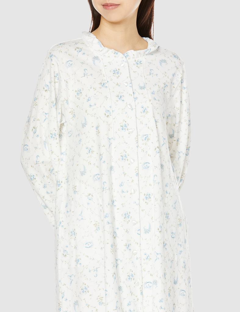 Narue Size Easter Sizes Nightshirt, 60/Smooth Egg, Women's, White, M-L