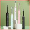 USB Fast Charging Sonic Electric Toothbrush Smart Timer Rechargeable Tooth Brushes Replacement Heads Set Toothbrush For Adults