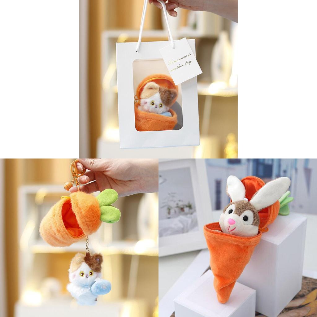 Плюшевая игрушка-кошка, милое животное, мягкая кукла, подарок для девочек и детей