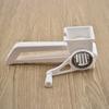 Mini Stainless Steel Cheese Grater Hand Crank Rotary Food Grade Plastic Handle For Kitchen Cooking