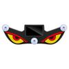 Solar Powered Suction Cup Car Neon Light Wireless Demon Eye LED Ambient Light USB Rechargeable Atmosphere Breathing Lamp Decor