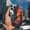 Cool Animal Eagle Art Phone Case For iPhone 16,15,17,12,13,14,11 Max,Pro,Plus,X,XS,XR,SE4,E Mini Transparent Cover