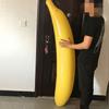 1pc, PVC Inflatable Banana Balloon, Birthday Party Atmosphere Decoration Props, Bar Decor, Indoor Outdoor Decor