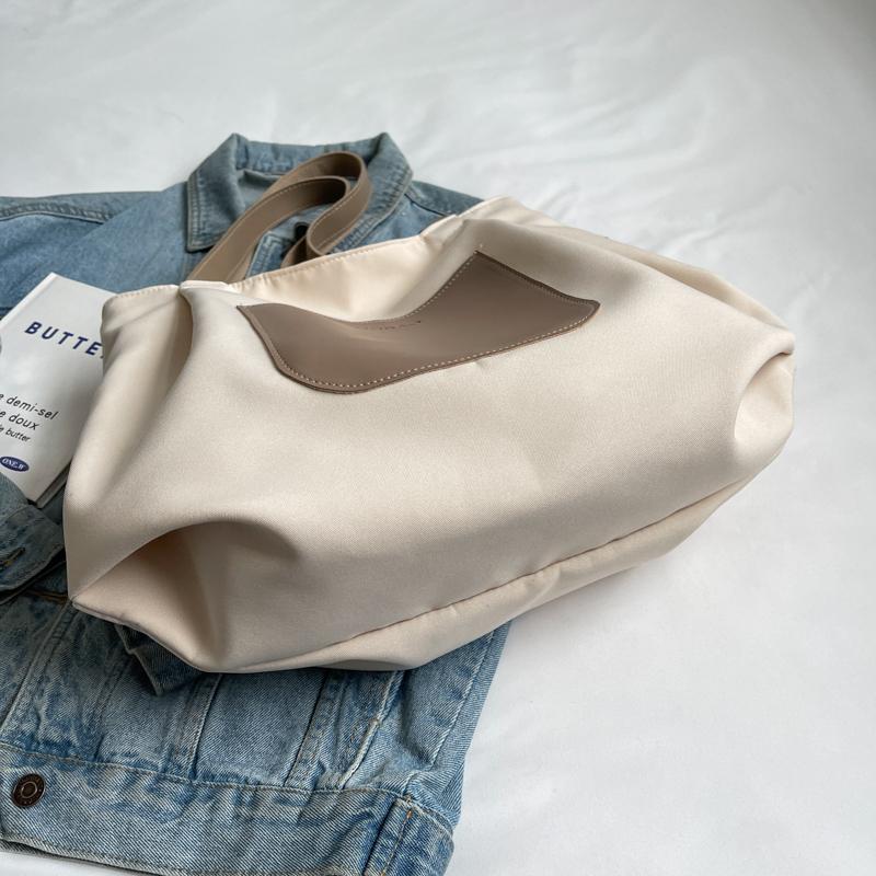 Холщовая большая сумка большой вместимости для поездок на работу, женская сумка