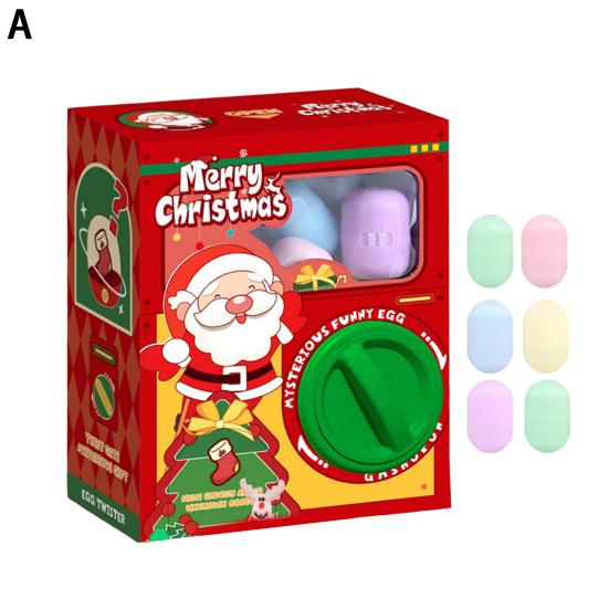 Рождественский набор машинок для игры в яйца для детей Креативная игрушка-захватчик яиц