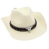 Cowboy straw hat Tibetan sun hat cow hat ethnic style straw knight hat beach hat
