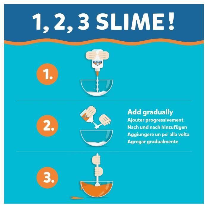 ELMER'S Kit Slime couleur changeante, 2 flacons de colle à couleur changeante (147 ml), 2 flacons de liquide magique (68 ml)