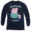 Peppa Pig Unisex Adult Roarsome Daddy Pig Long-Sleeved T-Shirt
