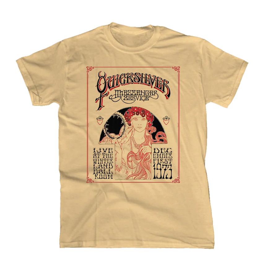 Quicksilver Messenger Service Live Yellow Haze Унисекс Футболка Все Размеры LL2181 Унисекс Футболка