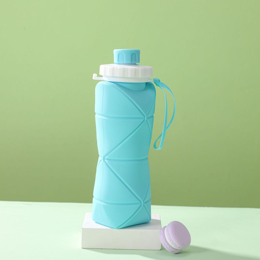 Creative Silicone Folding Water Cup, Outdoor Sports Water Bottle, Large Capacity Travel Water Cup, Silicone Folding Cup, Coffee Cup