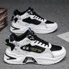 Spring Men's Shoes New Youth Leisure Sports Platform Running Height Increase Wear-resistant Students Middle Shoes