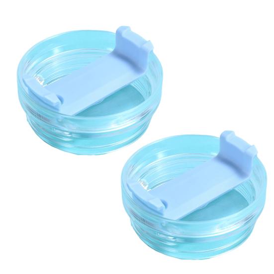 2 шт. Крышка стакана на 40 унций для чашки Пылезащитная прозрачная автомобильная изолированная крышка чашки Защита от разливов Брызгозащищенные крышки стаканов для стаканов Кофейные кружки