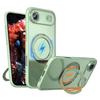 For iPhone Air Case Compatible with MagSafe TPU + Acrylic Kickstand Phone Cover