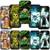 For Samsung Galaxy S24 S23 iPhone 16 15 14 Xiaomi Redmi Note 13 12 11 10Plus 9 Pro Max X XR Phone Case Luffy Roronoa Zoro One Piece OPPO Huawei Cover