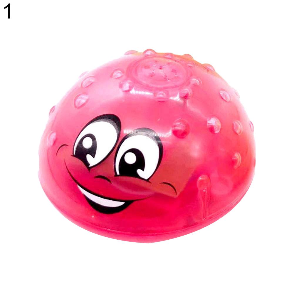 Kids Music Bath Sprinkler Light Ball Toy Baby Electric