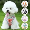 Dog Leash Vest-style Small Dog Chest Strap Reflective Breathable Adjustable Bichon Chest Strap Walking Leash